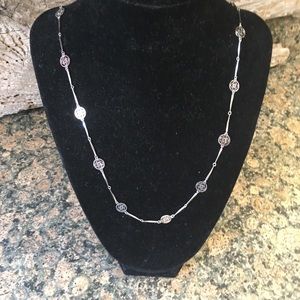 Avon Vintage Silver Chain Necklace